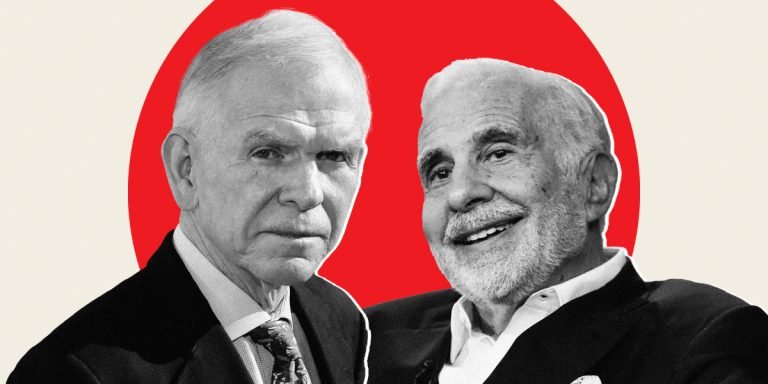 Investors Carl Icahn and Jeremy Grantham see a stock market bubble Investors Carl Icahn and Jeremy Grantham see a stock market bubble