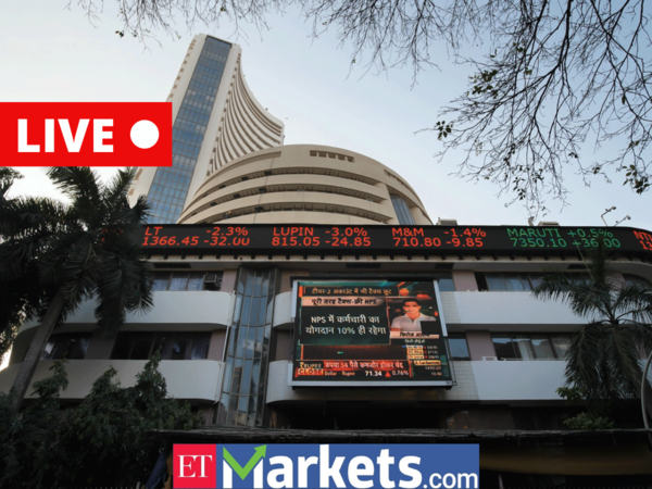 sensex today: Stock Market LIVE Updates: Sensex drops ahead of Fed meet outcome. Selling pressure seen in bank, metal shares. IT, FMCG shares in demand. Fear gauge VIX rises 1%